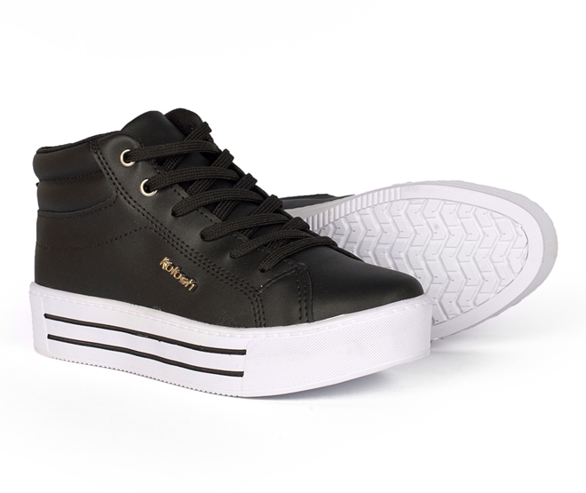 tenis feminino kolosh preto