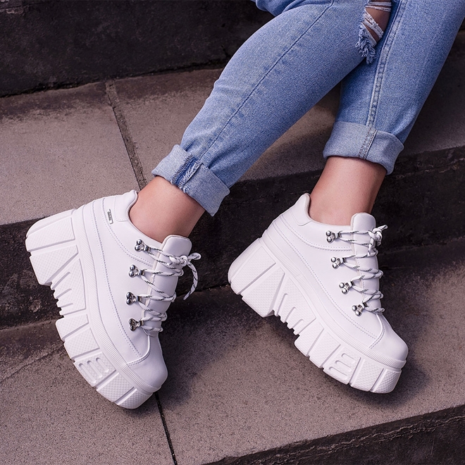 tênis dakota dad sneaker chunky branco