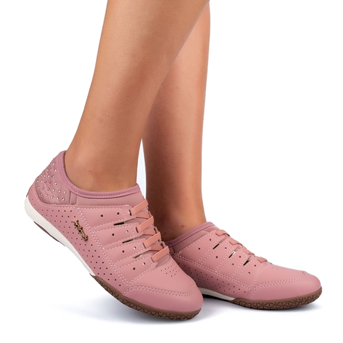 tenis casual kolosh rosa