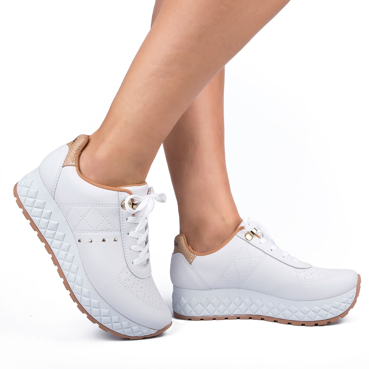 tenis branco flatform