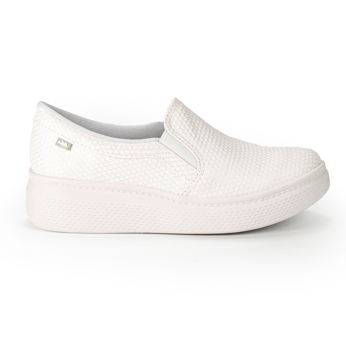 Tenis slip on hot sale branco