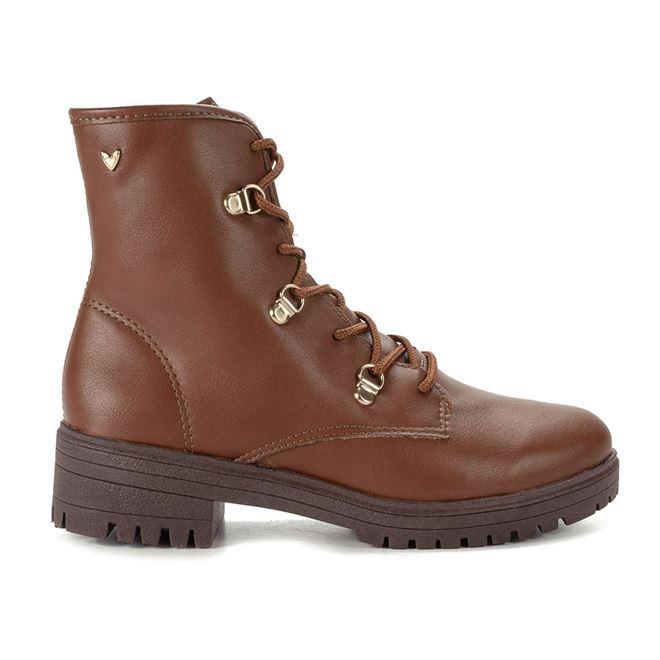 Bota coturno tratorada hot sale marrom