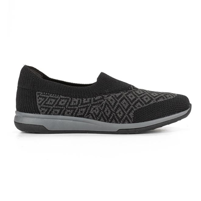 T Nis Campes Slip On Preto Escorrega O Pre O