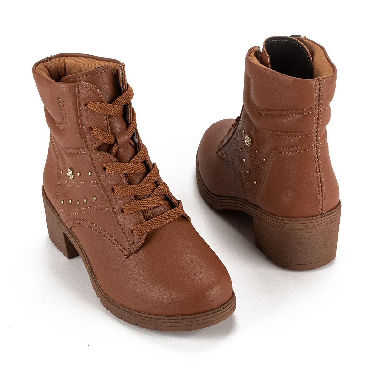 Bota coturno best sale mooncity marrom