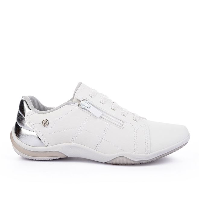 Tenis kolosh best sale branco com ziper