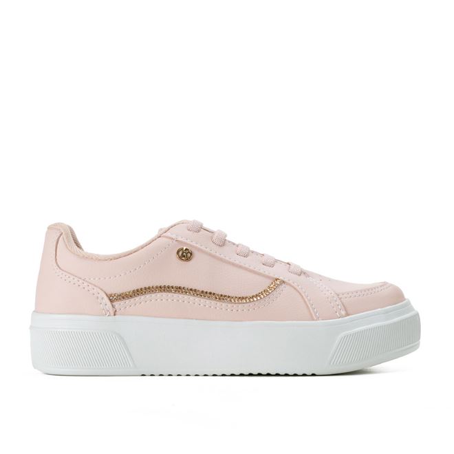 Tenis feminino best sale flatform rosa